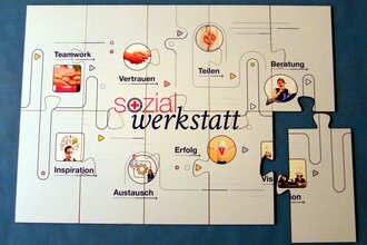 Puzzle für Teambuilding Veranstaltung