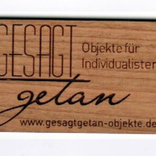 Firmenlogo Kirschbaum graviert