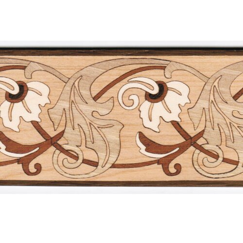 Einlegearbeit Jugendstil Bordüre